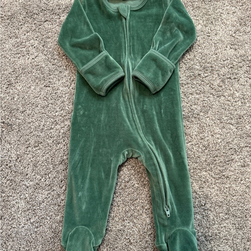 Kate Quinn Velour Footie
